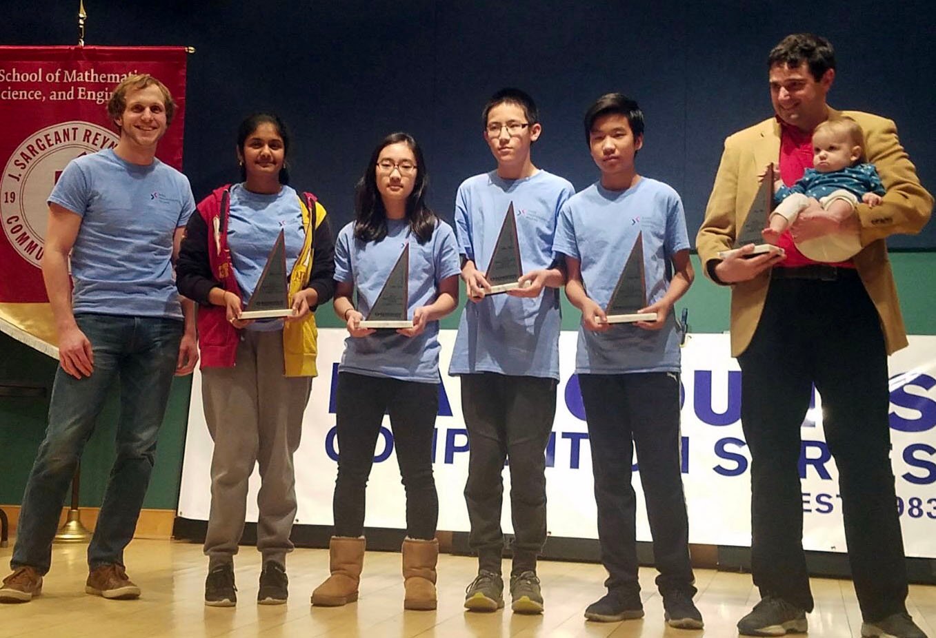 MATHCOUNTS Team Places First at State Competition for Second Year in a Row